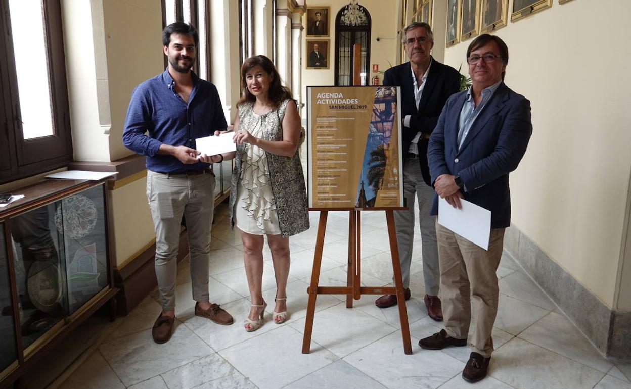 Presentación de las visitas treatalizadas en el Ayuntamiento 