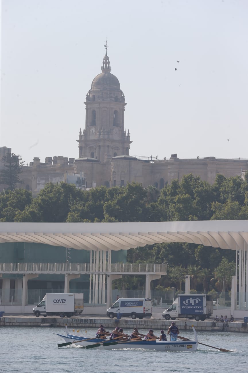 Este sábadao se celebró en el Muelle 1 del Puerto de Málaga, la LVIII Regata Gran Premio Ciudad de Málaga, de la VIII Liga Provincial de Jábegas Diputación de Málaga-Copa Pepe Almoguera. 