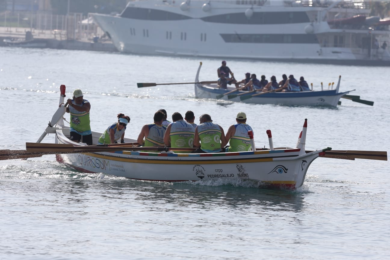 Este sábadao se celebró en el Muelle 1 del Puerto de Málaga, la LVIII Regata Gran Premio Ciudad de Málaga, de la VIII Liga Provincial de Jábegas Diputación de Málaga-Copa Pepe Almoguera. 