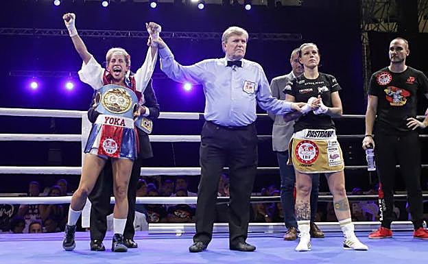 Imagen del final del combate. 