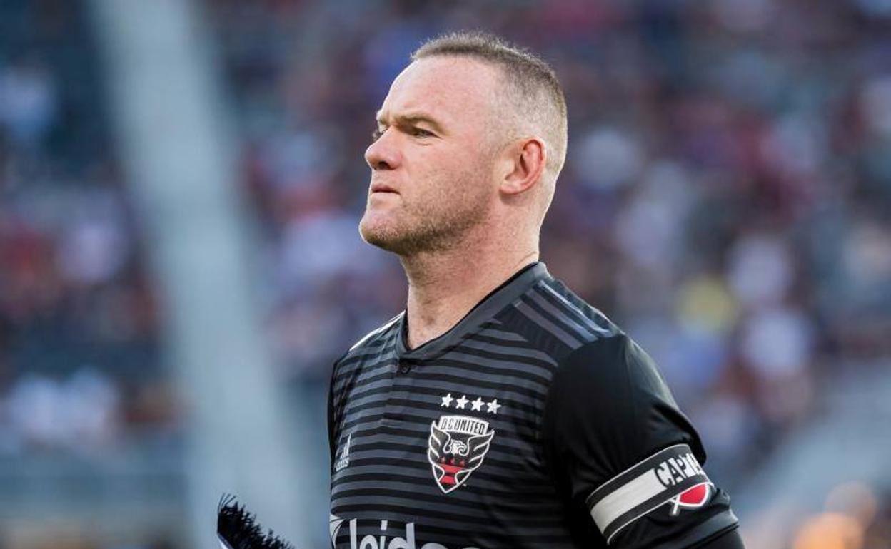 Wayne Rooney, en un partido con el D.C. United.