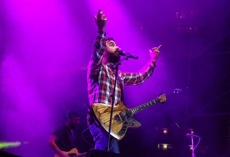 Concierto de Huecco tras el pregón y los fuegos.