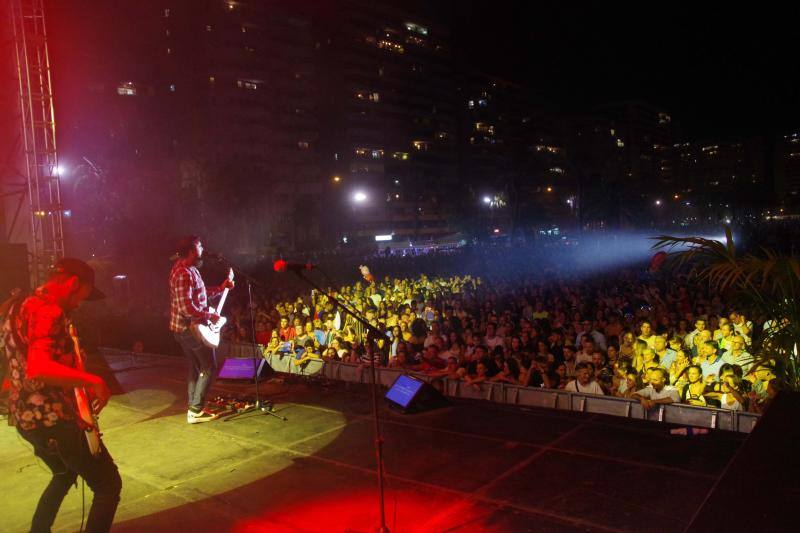 Concierto de Huecco tras el pregón y los fuegos.