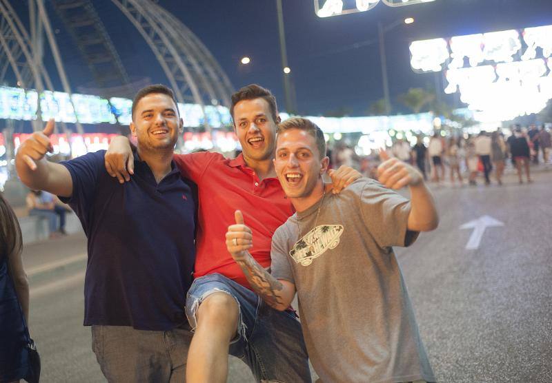 Las mejores imágenes de la jornada del jueves 15 de la Feria de Málaga.