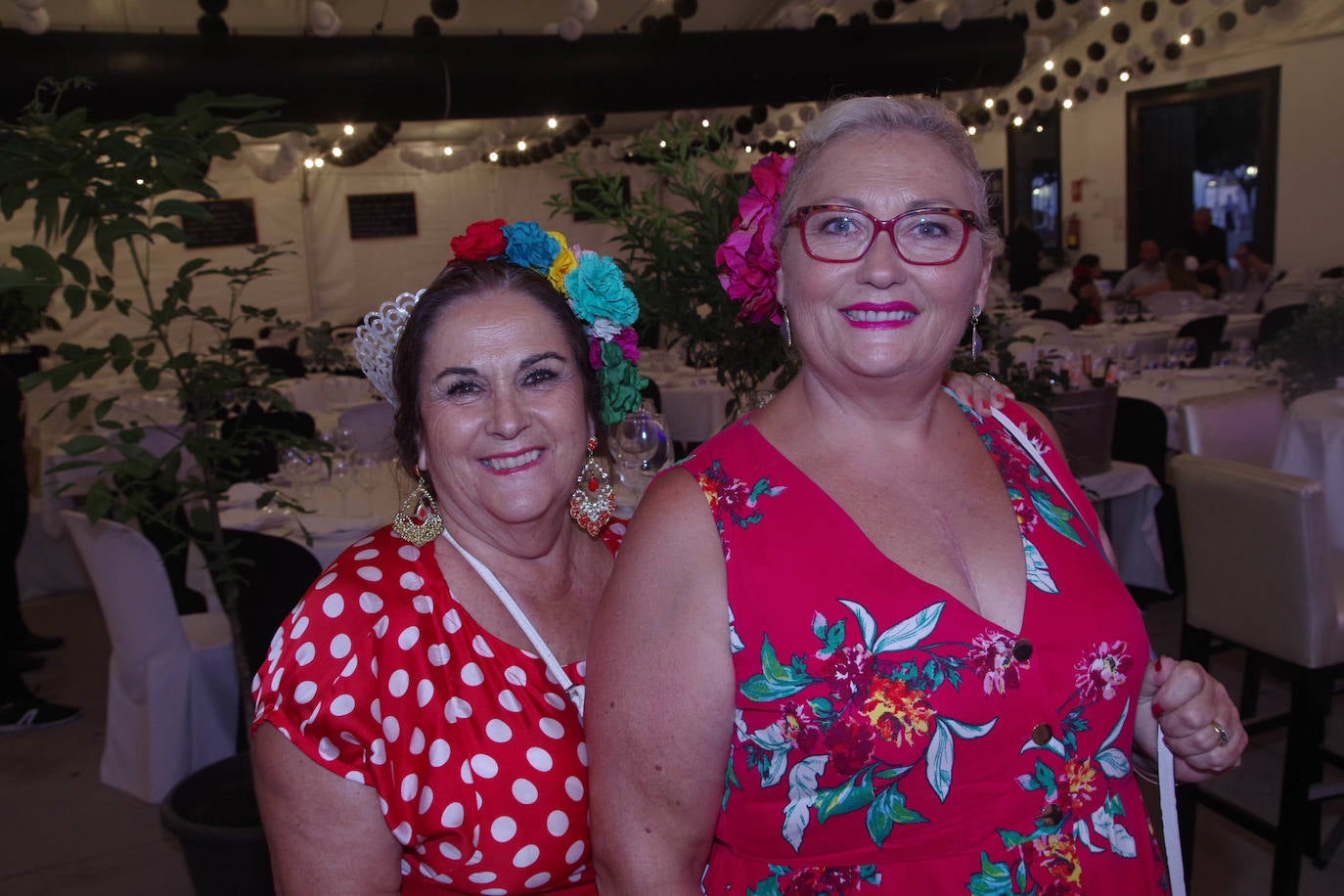 Josefina Ramos y Mari Pepa Ballesteros.