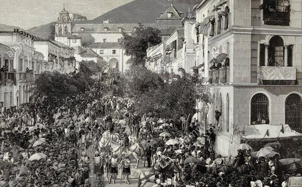 Cabalgata Histórica 1887.