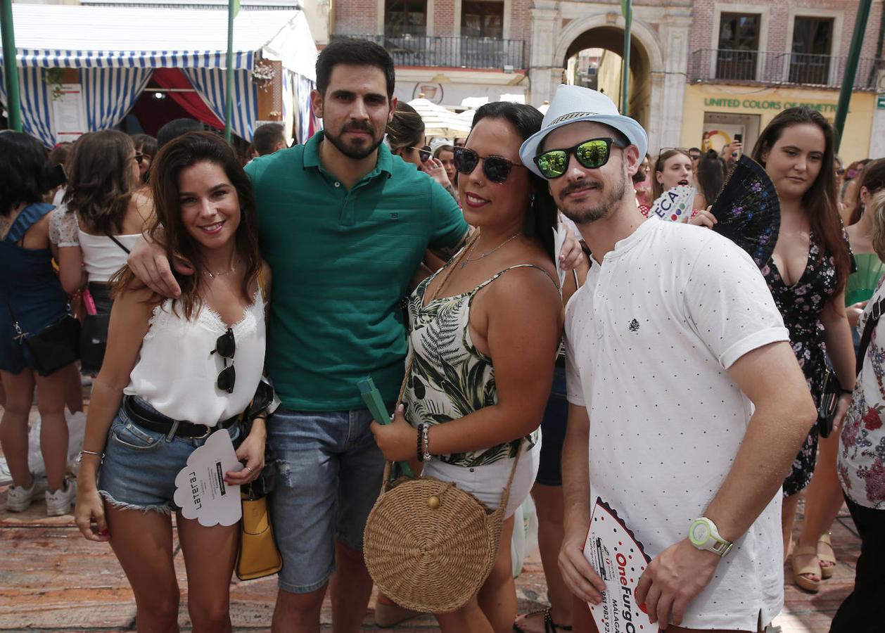 Miles de malagueños visitan el Real y el Centro en la recta final de la fiesta. 