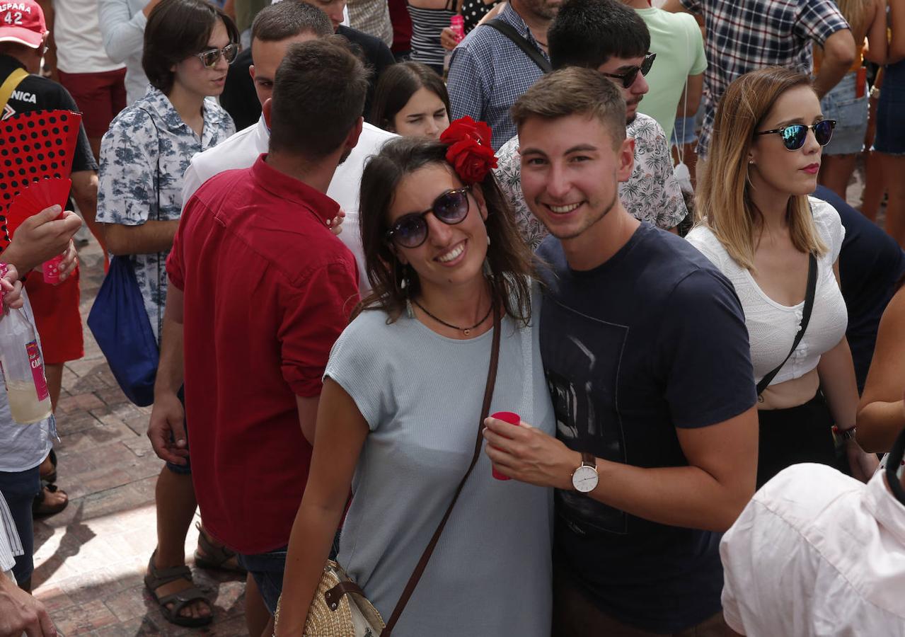 Miles de malagueños visitan el Real y el Centro en la recta final de la fiesta. 