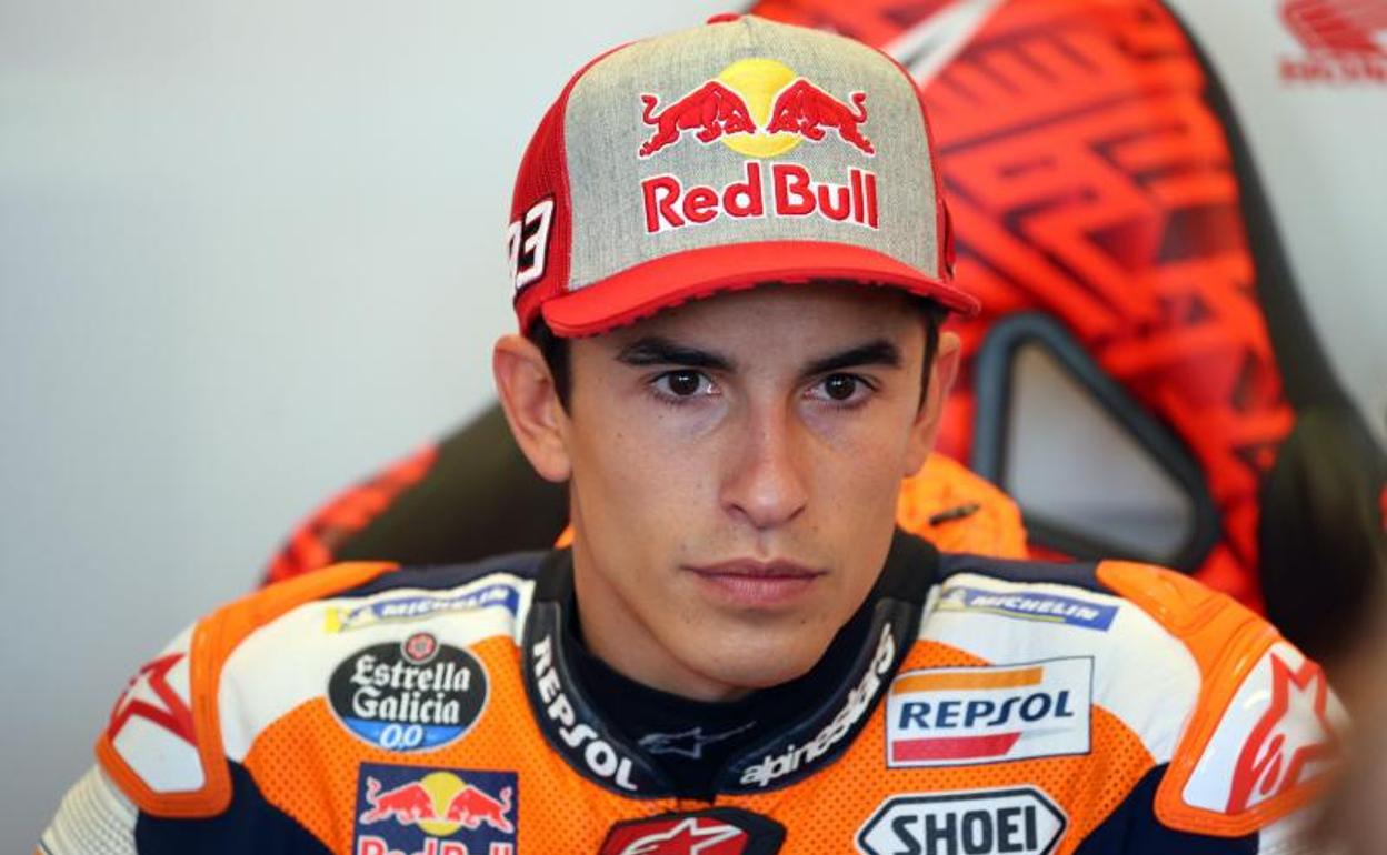 Marc Márquez, en el Circuito de Silverstone .