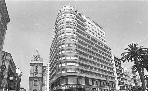 El hotel Malaga Palacio en los años 90.
