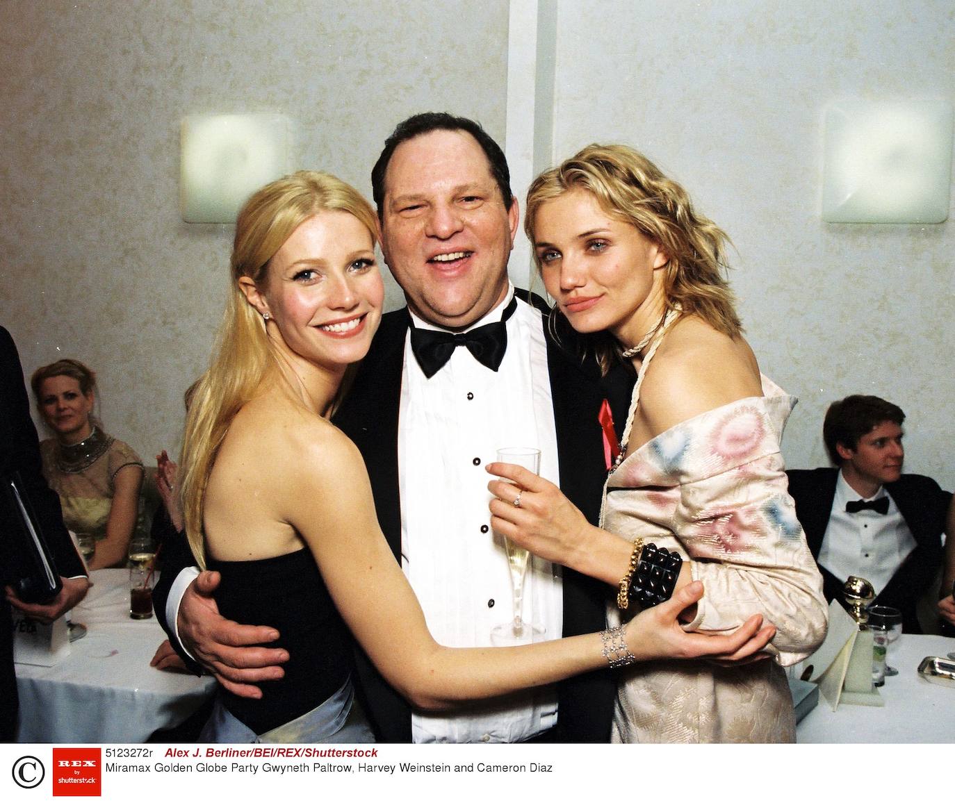 Con Gwyneth Paltrow y Cameron Diaz.