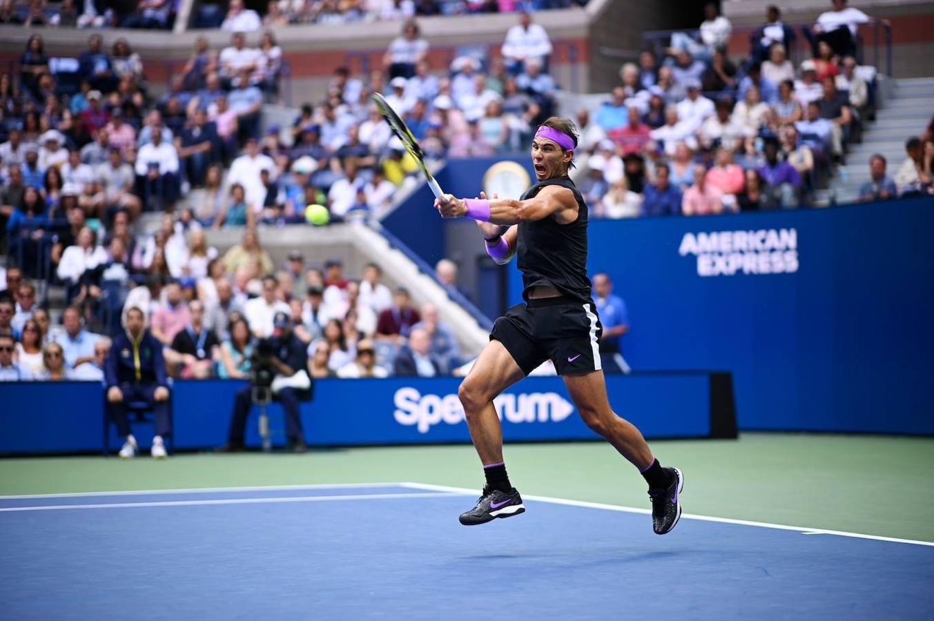 Rafael Nadal y Daniil Medvedev se midieron por el título masculino del US Open en el USTA Billie Jean King National Tennis Center de Nueva York