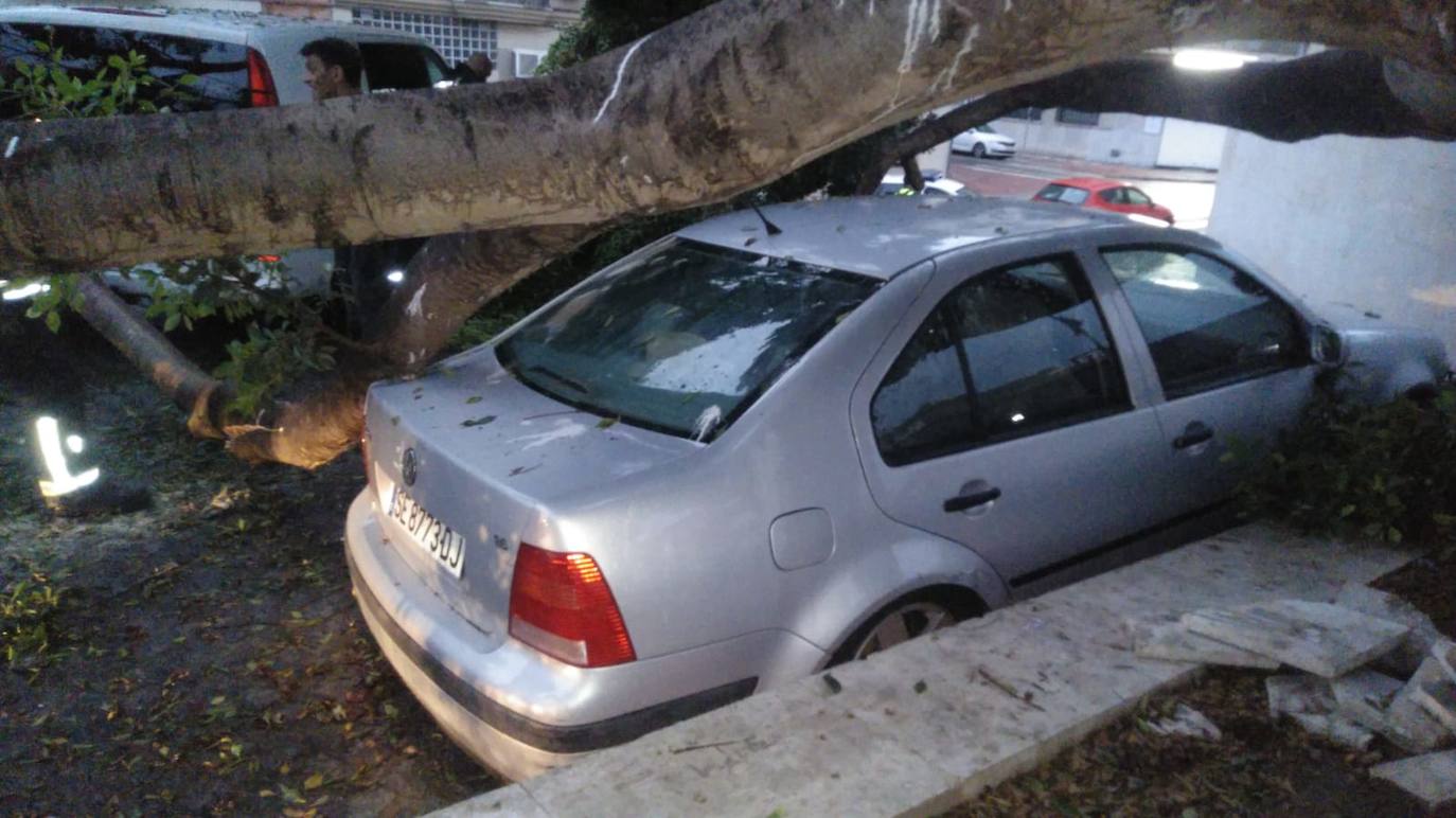 Fotos: Los efectos de la tromba de agua en Málaga, en imágenes