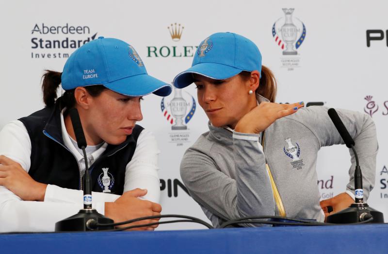 La malagueña y Carlota Ciganda contribuyeron de buena forma al triunfo de Europa