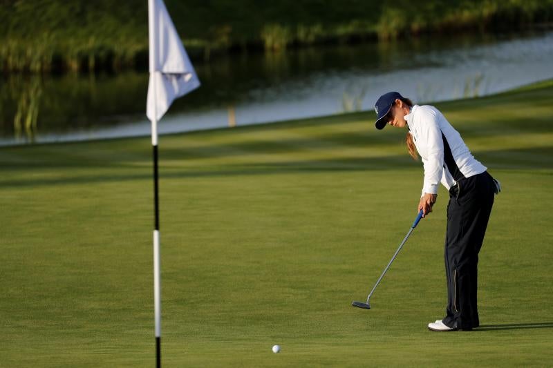 La malagueña y Carlota Ciganda contribuyeron de buena forma al triunfo de Europa