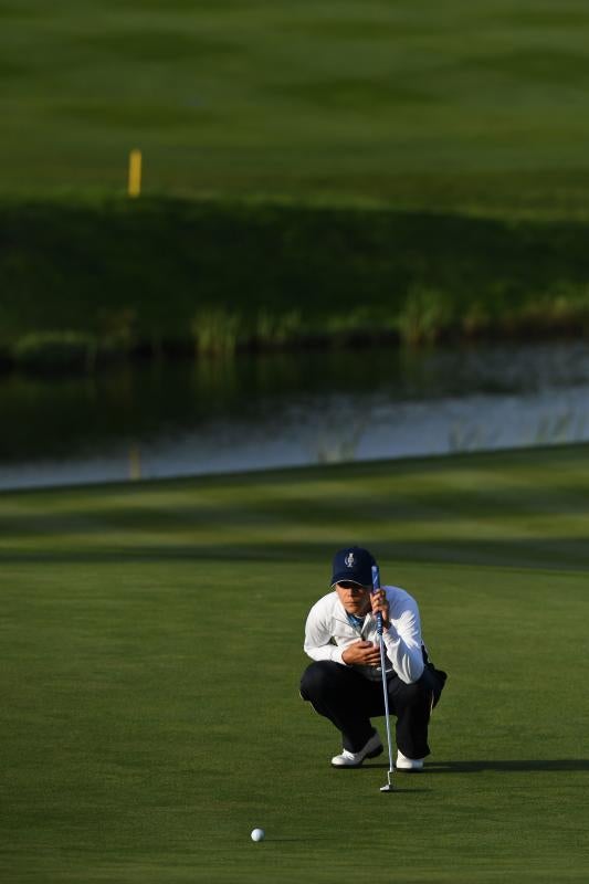 La malagueña y Carlota Ciganda contribuyeron de buena forma al triunfo de Europa
