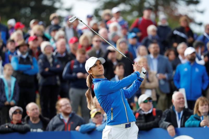 La malagueña y Carlota Ciganda contribuyeron de buena forma al triunfo de Europa