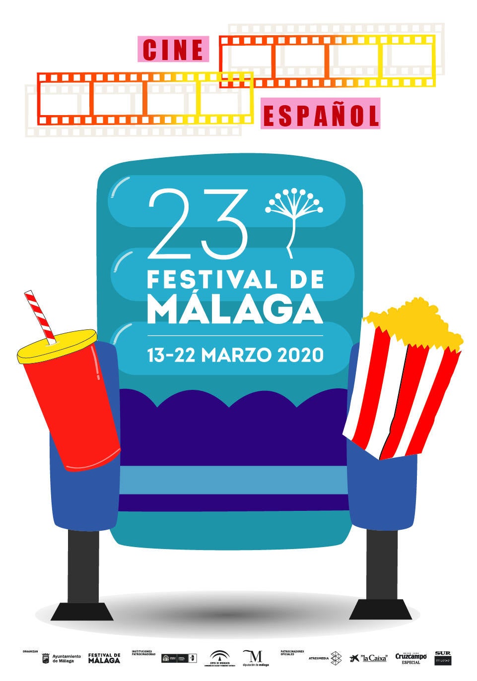 Hasta el 11 de octubre está abierta la votación popular para elegir los carteles finalistas que optarán, junto con las alternativas seleccionadas por el jurado, al cartel oficial del 23 Festival de Cine de Málaga. Las votaciones puede realizarse en la página web del certamen https://festivaldemalaga.com/concurso-carteles-23-edicion/carteles-a-concurso/pagina1