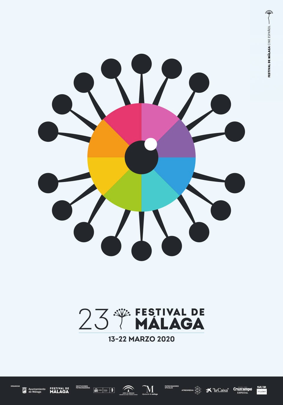 Hasta el 11 de octubre está abierta la votación popular para elegir los carteles finalistas que optarán, junto con las alternativas seleccionadas por el jurado, al cartel oficial del 23 Festival de Cine de Málaga. Las votaciones puede realizarse en la página web del certamen https://festivaldemalaga.com/concurso-carteles-23-edicion/carteles-a-concurso/pagina1