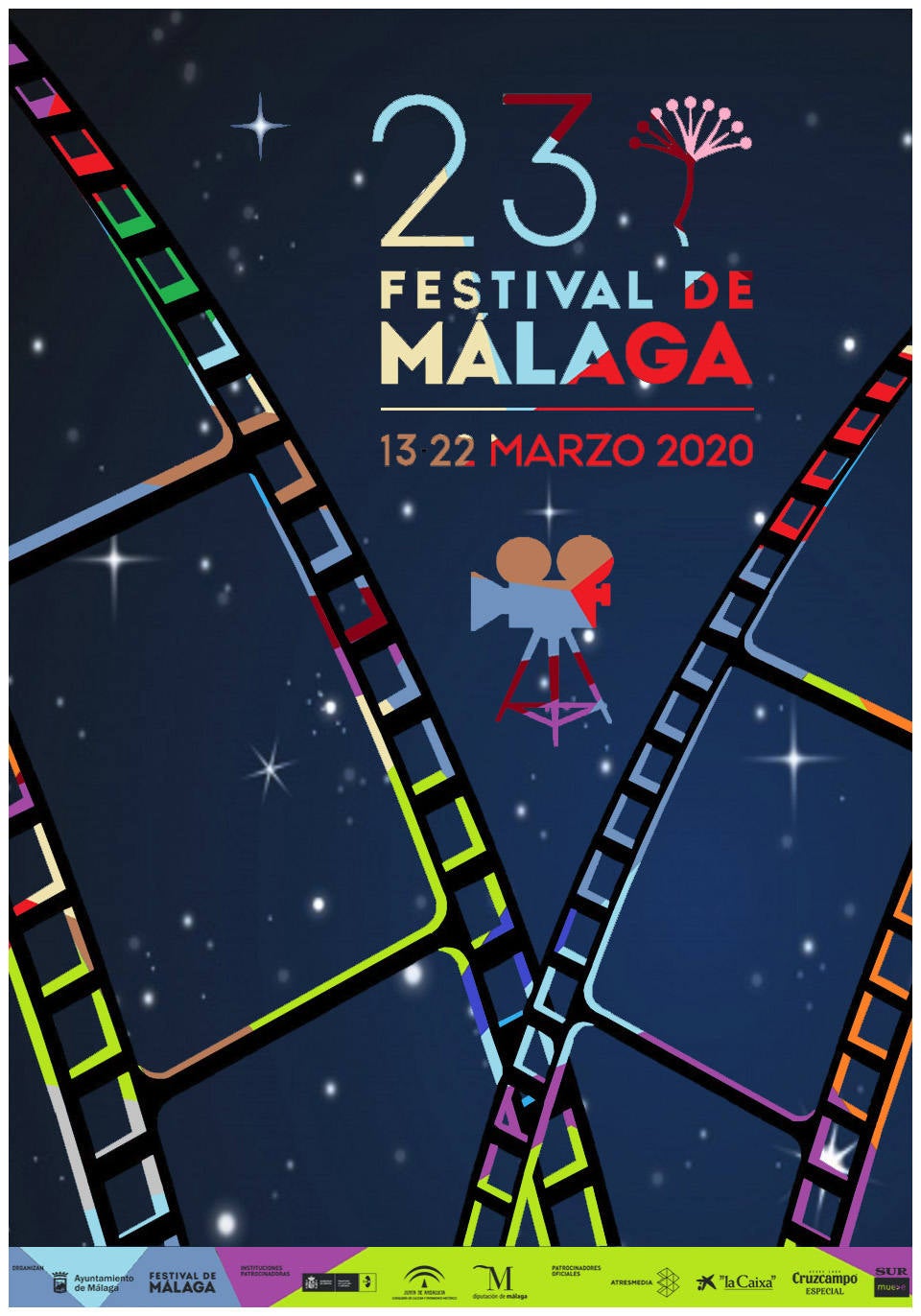 Hasta el 11 de octubre está abierta la votación popular para elegir los carteles finalistas que optarán, junto con las alternativas seleccionadas por el jurado, al cartel oficial del 23 Festival de Cine de Málaga. Las votaciones puede realizarse en la página web del certamen https://festivaldemalaga.com/concurso-carteles-23-edicion/carteles-a-concurso/pagina1