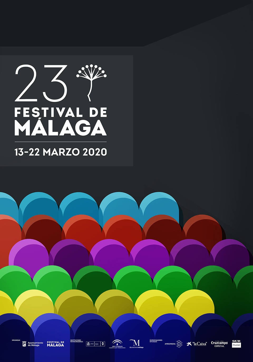 Hasta el 11 de octubre está abierta la votación popular para elegir los carteles finalistas que optarán, junto con las alternativas seleccionadas por el jurado, al cartel oficial del 23 Festival de Cine de Málaga. Las votaciones puede realizarse en la página web del certamen https://festivaldemalaga.com/concurso-carteles-23-edicion/carteles-a-concurso/pagina1