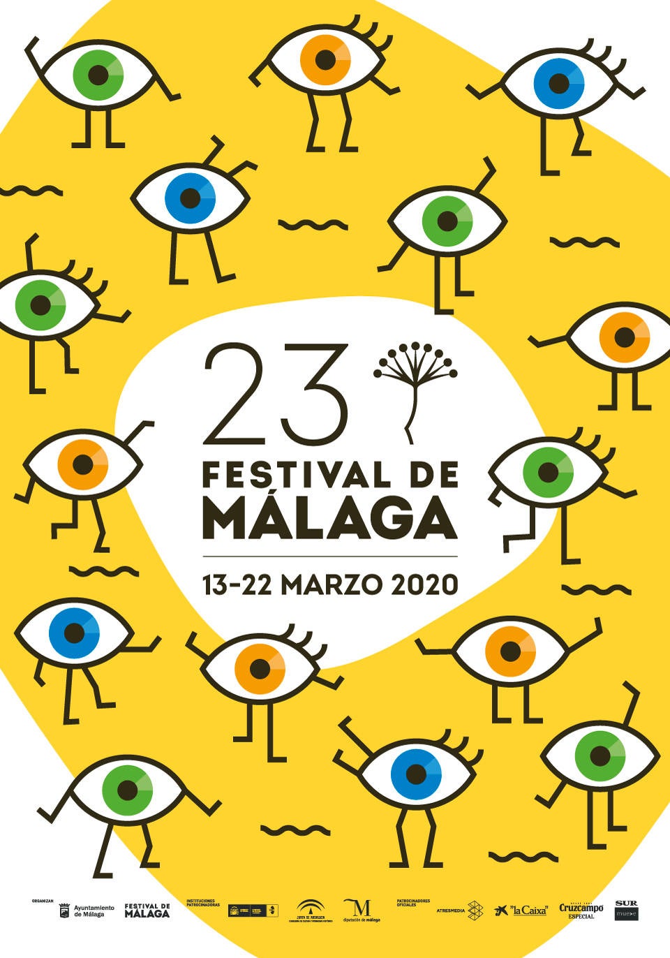 Hasta el 11 de octubre está abierta la votación popular para elegir los carteles finalistas que optarán, junto con las alternativas seleccionadas por el jurado, al cartel oficial del 23 Festival de Cine de Málaga. Las votaciones puede realizarse en la página web del certamen https://festivaldemalaga.com/concurso-carteles-23-edicion/carteles-a-concurso/pagina1