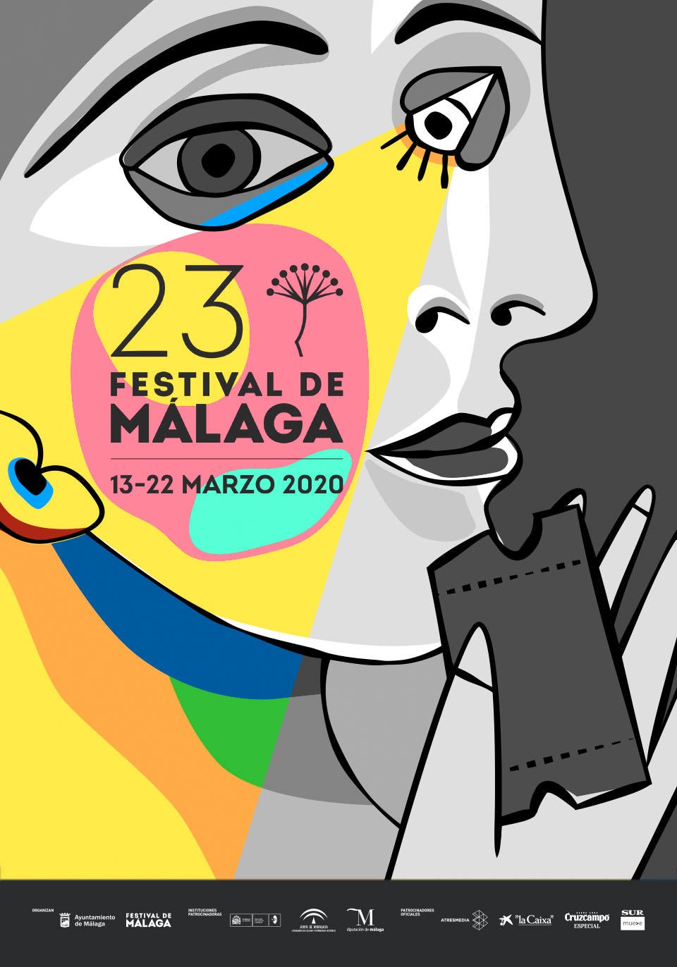 Hasta el 11 de octubre está abierta la votación popular para elegir los carteles finalistas que optarán, junto con las alternativas seleccionadas por el jurado, al cartel oficial del 23 Festival de Cine de Málaga. Las votaciones puede realizarse en la página web del certamen https://festivaldemalaga.com/concurso-carteles-23-edicion/carteles-a-concurso/pagina1