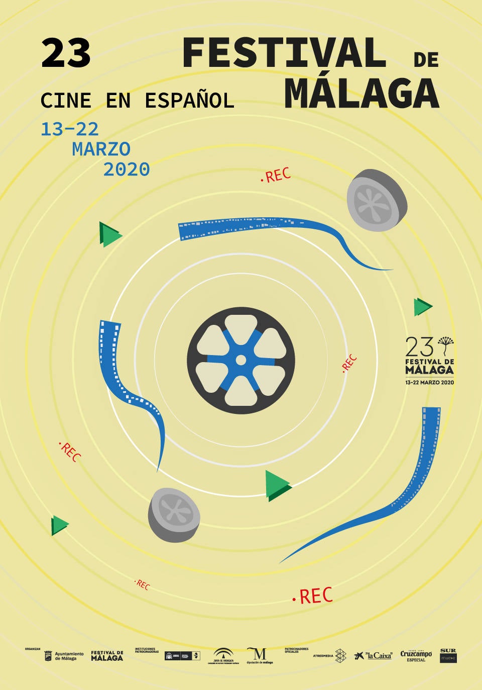 Hasta el 11 de octubre está abierta la votación popular para elegir los carteles finalistas que optarán, junto con las alternativas seleccionadas por el jurado, al cartel oficial del 23 Festival de Cine de Málaga. Las votaciones puede realizarse en la página web del certamen https://festivaldemalaga.com/concurso-carteles-23-edicion/carteles-a-concurso/pagina1