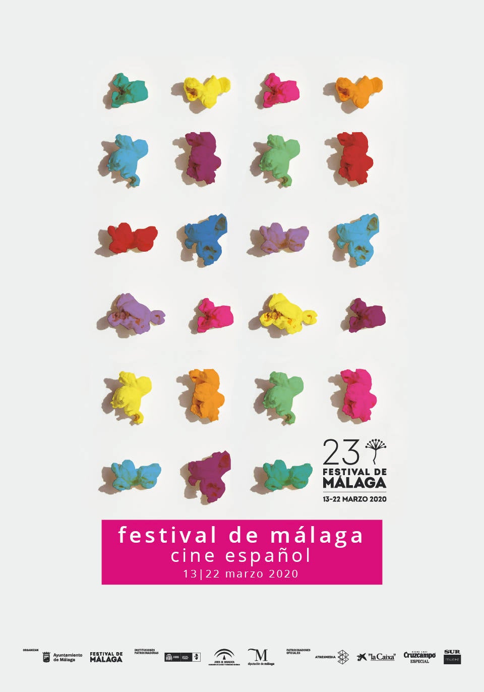 Hasta el 11 de octubre está abierta la votación popular para elegir los carteles finalistas que optarán, junto con las alternativas seleccionadas por el jurado, al cartel oficial del 23 Festival de Cine de Málaga. Las votaciones puede realizarse en la página web del certamen https://festivaldemalaga.com/concurso-carteles-23-edicion/carteles-a-concurso/pagina1