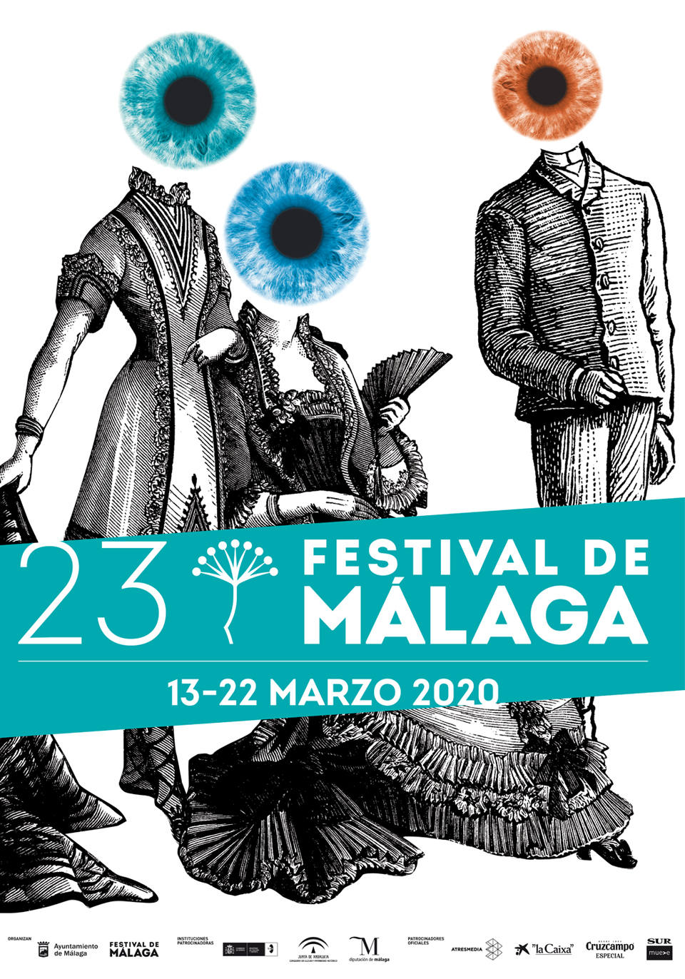 Hasta el 11 de octubre está abierta la votación popular para elegir los carteles finalistas que optarán, junto con las alternativas seleccionadas por el jurado, al cartel oficial del 23 Festival de Cine de Málaga. Las votaciones puede realizarse en la página web del certamen https://festivaldemalaga.com/concurso-carteles-23-edicion/carteles-a-concurso/pagina1