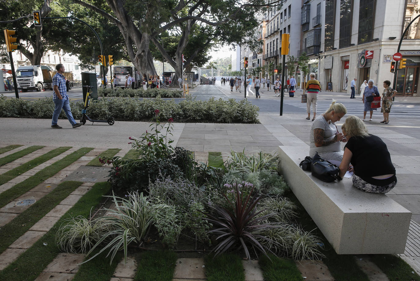 Se reabre esta arteria malagueña: un gran salón peatonal