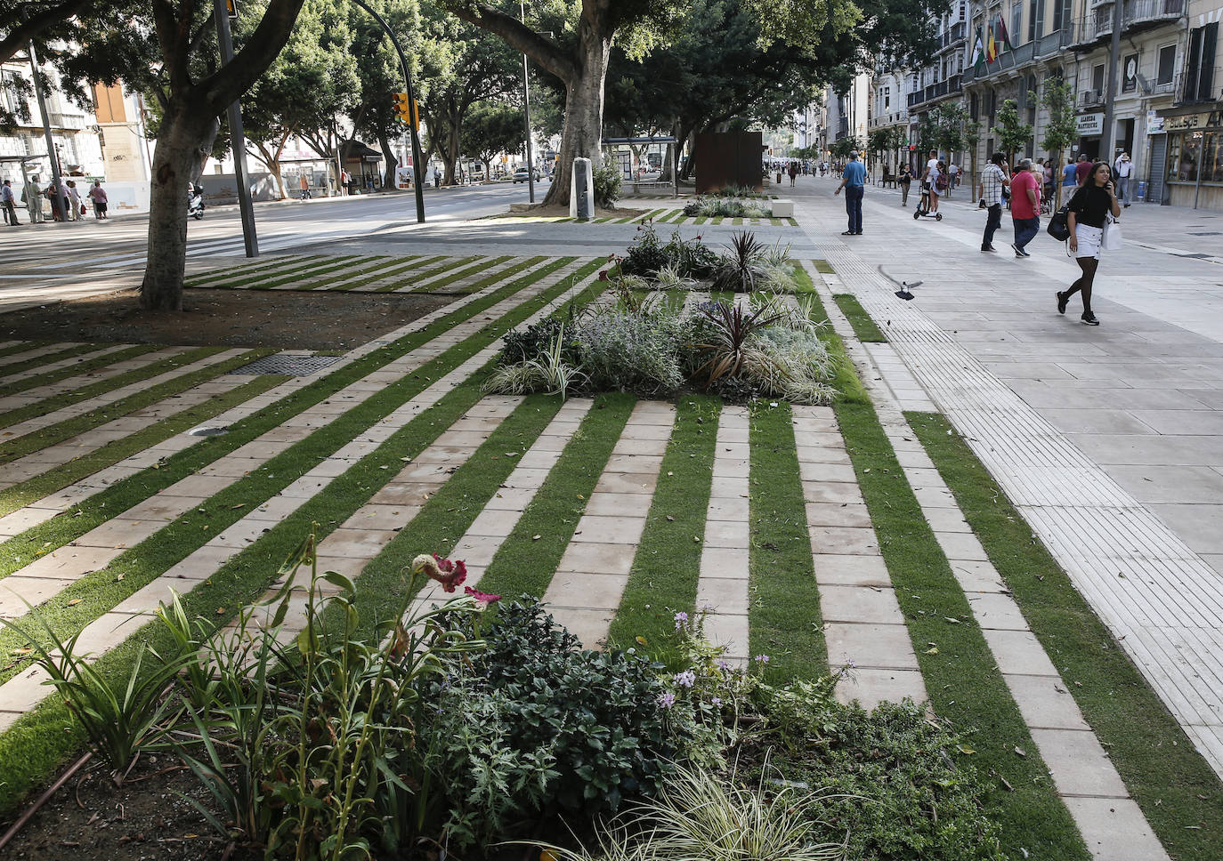 Se reabre esta arteria malagueña: un gran salón peatonal