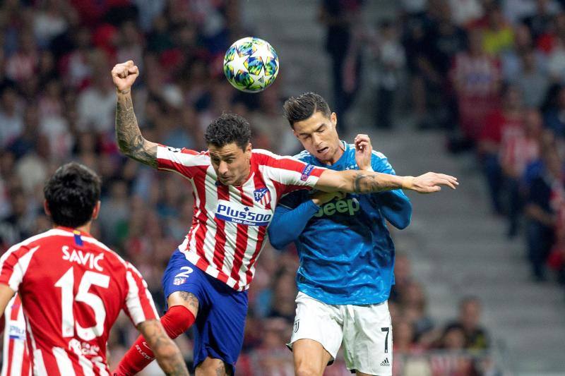 El Atlético de Madrid y la Juventus de Turín se enfrentaron en el Metropolitano en la primera jornada de la Liga de Campeones.