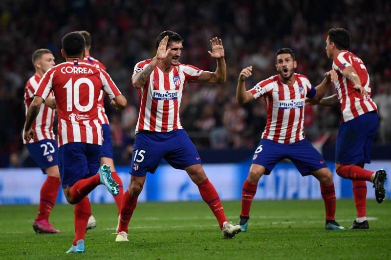 El Atlético de Madrid y la Juventus de Turín se enfrentaron en el Metropolitano en la primera jornada de la Liga de Campeones.