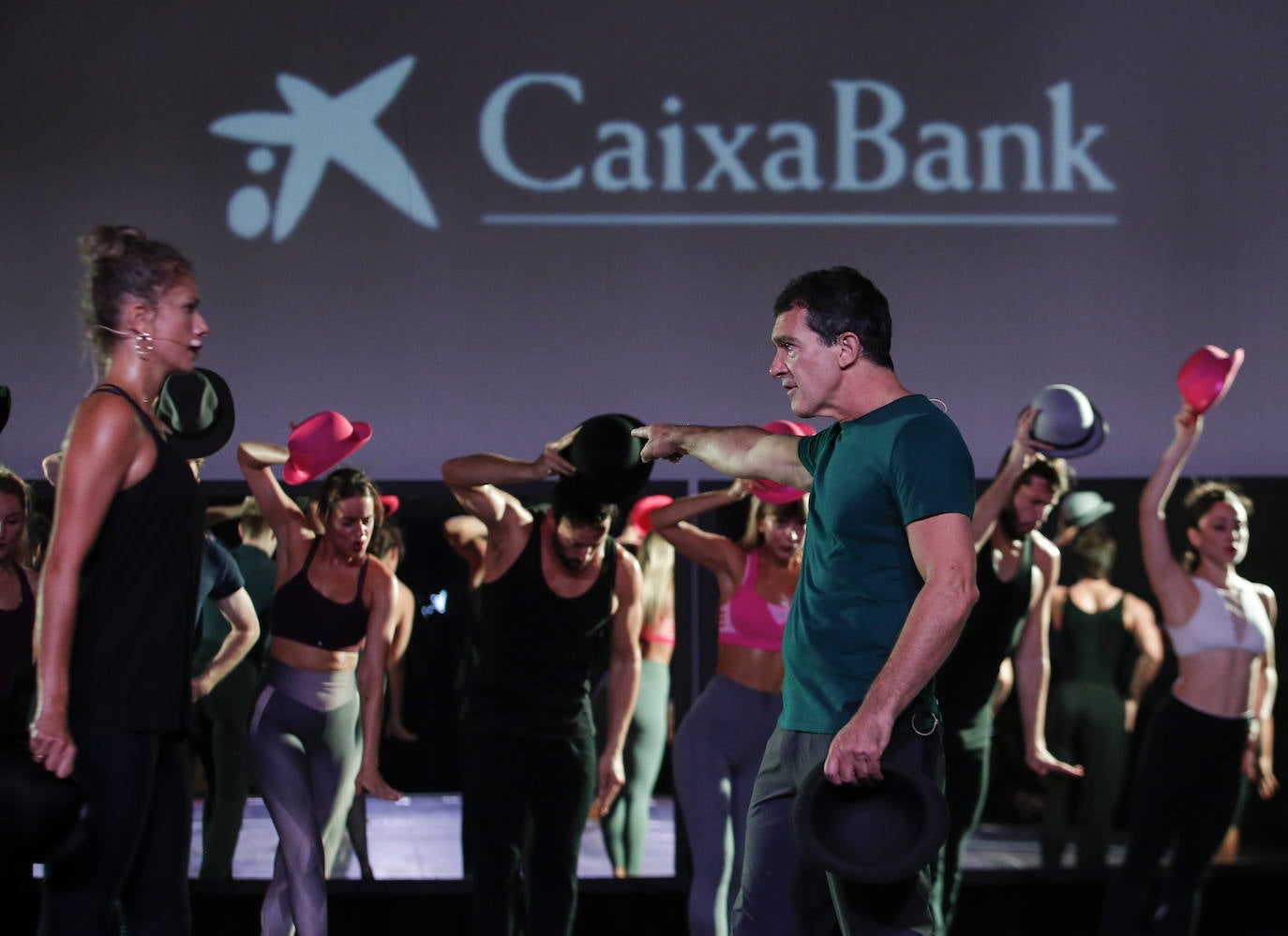 Antonio Banderas desvela todos los detalles de 'A Chorus Line' en Málaga.