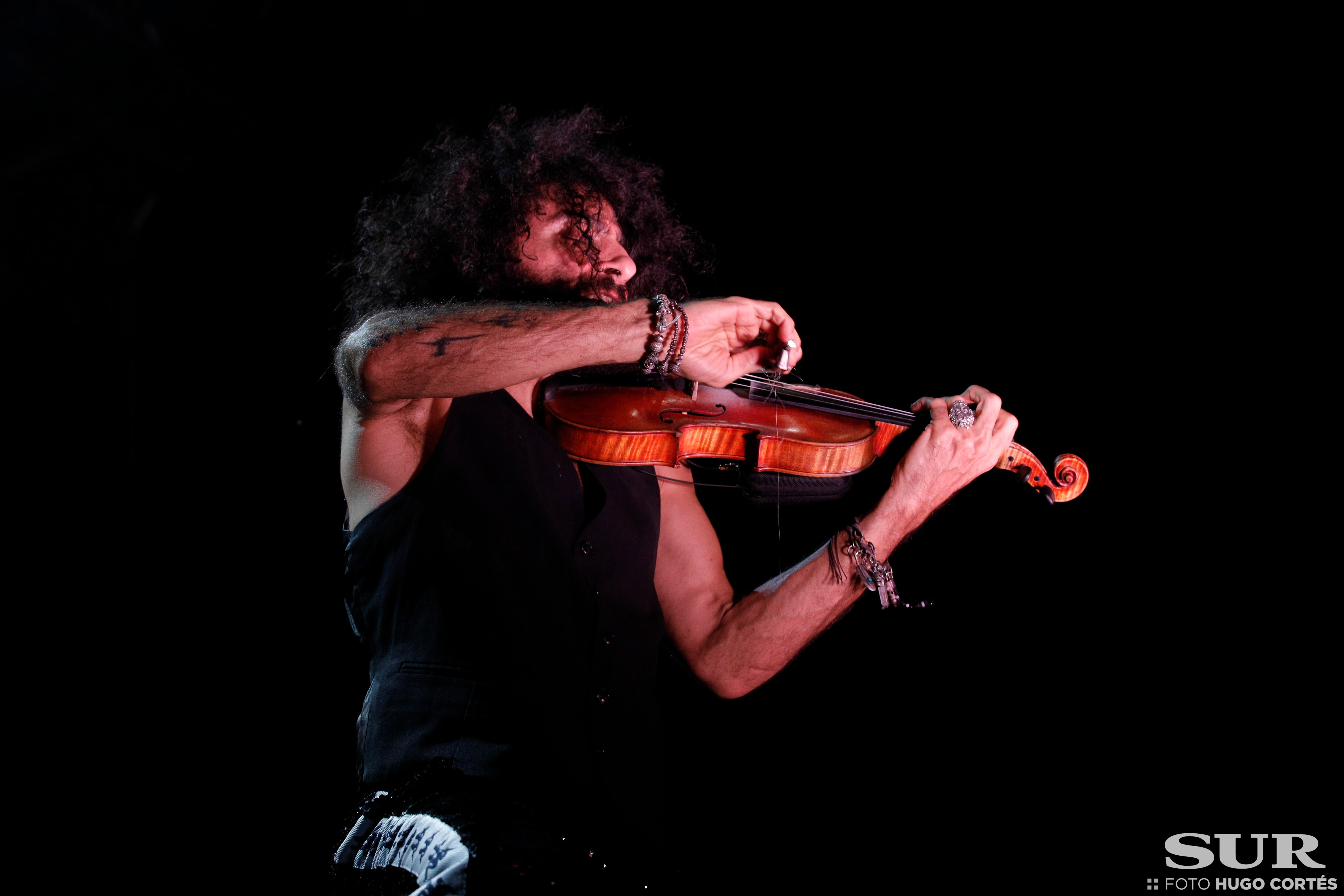 El violinista toma el escenario del auditorio de Cortijo de Torres