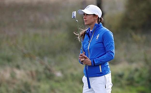 Azahara Muñoz se descuelga de los primeros puestos del Lacoste Ladies Open de Francia