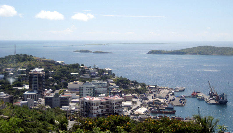 6. Port Moresby (Papúa Nueva Guinea).