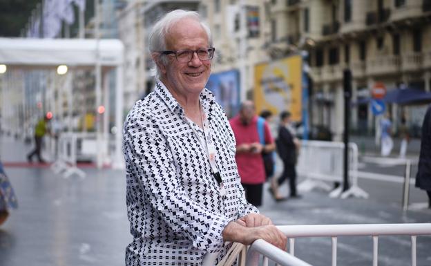 El productor Txepe Lara, homenajeado en el Festival de San Sebastián.