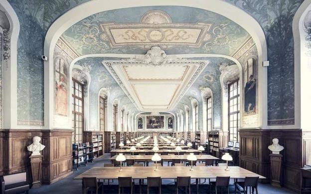 Bibliothèque de la Sorbonne, Salle Jacqueline de Romilly, Paris, 1897.