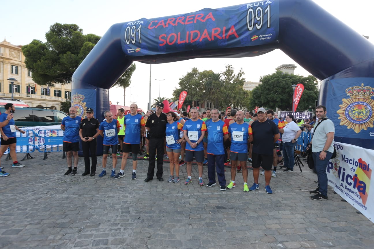Las fotoas de la III edición de la Carrera Popular de la Policía Nacional en Málaga capital