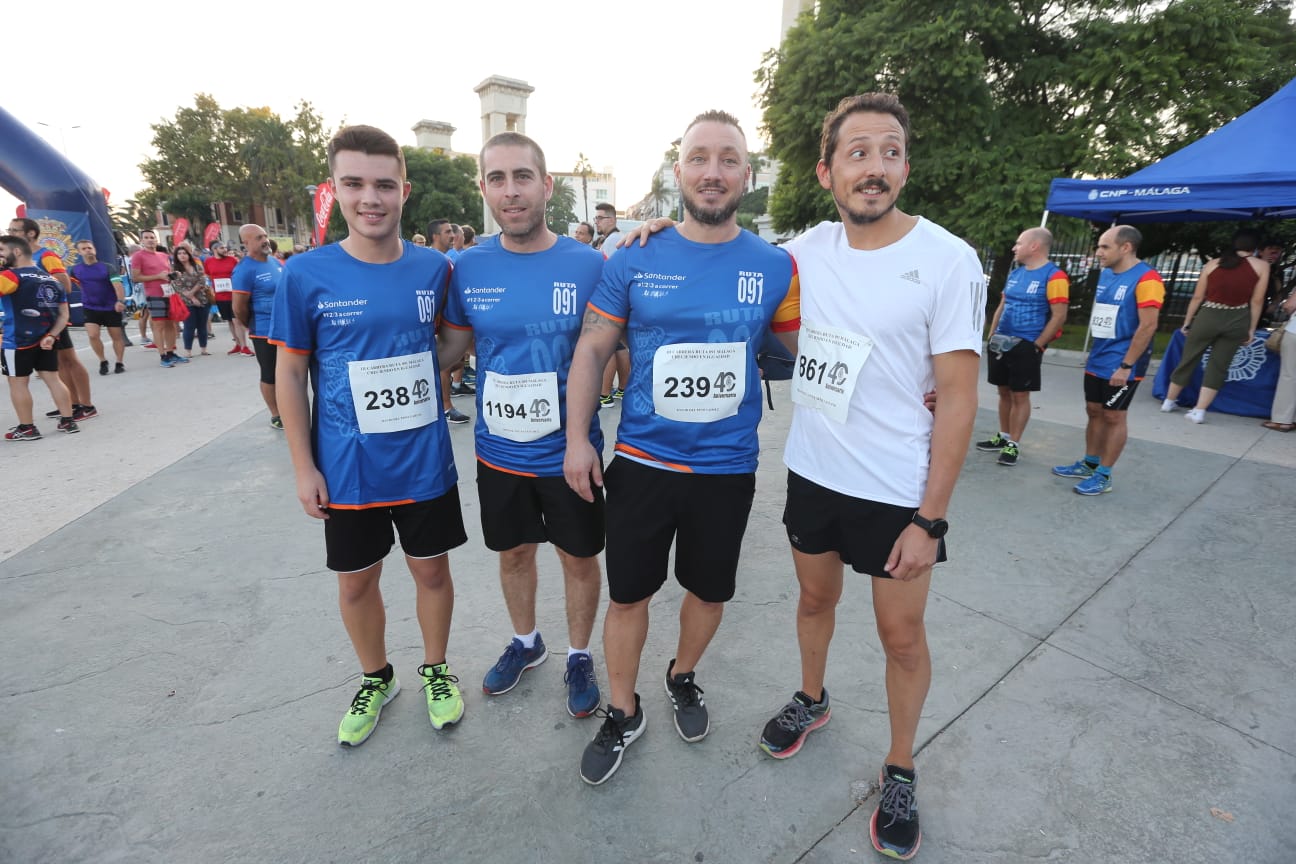 Las fotoas de la III edición de la Carrera Popular de la Policía Nacional en Málaga capital
