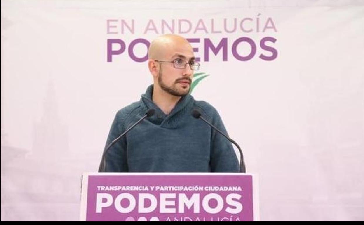 El secretario político de Podemos Andalucía, Pablo Pérez Ganfornina (archivo).