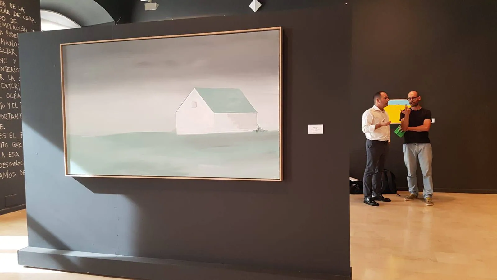 La Sala Italcable abre sus puertas a la exposición 'Desde Cero', la primera muestra pictórica de Manuel Castillo