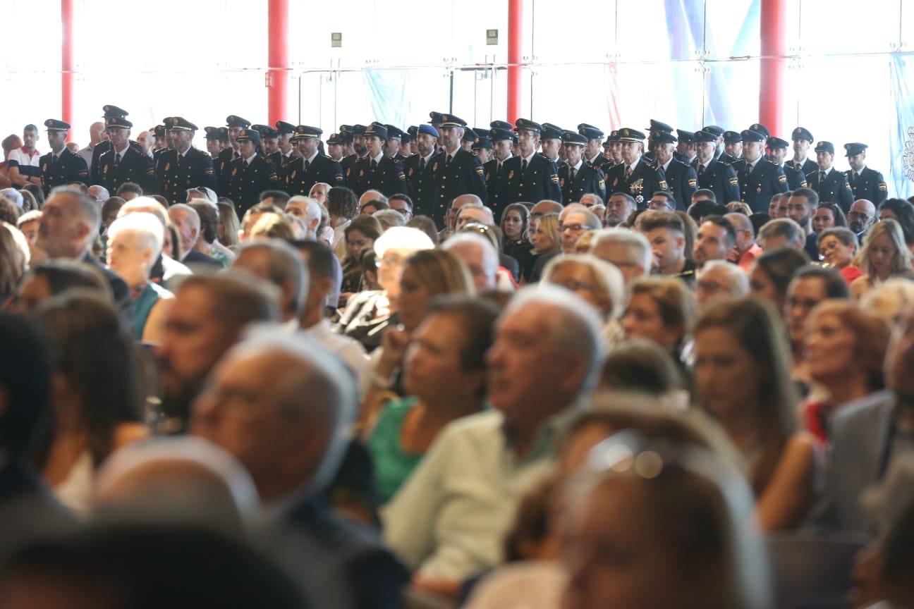 Celebración del Patrón de la Policía Nacional en Málaga. 