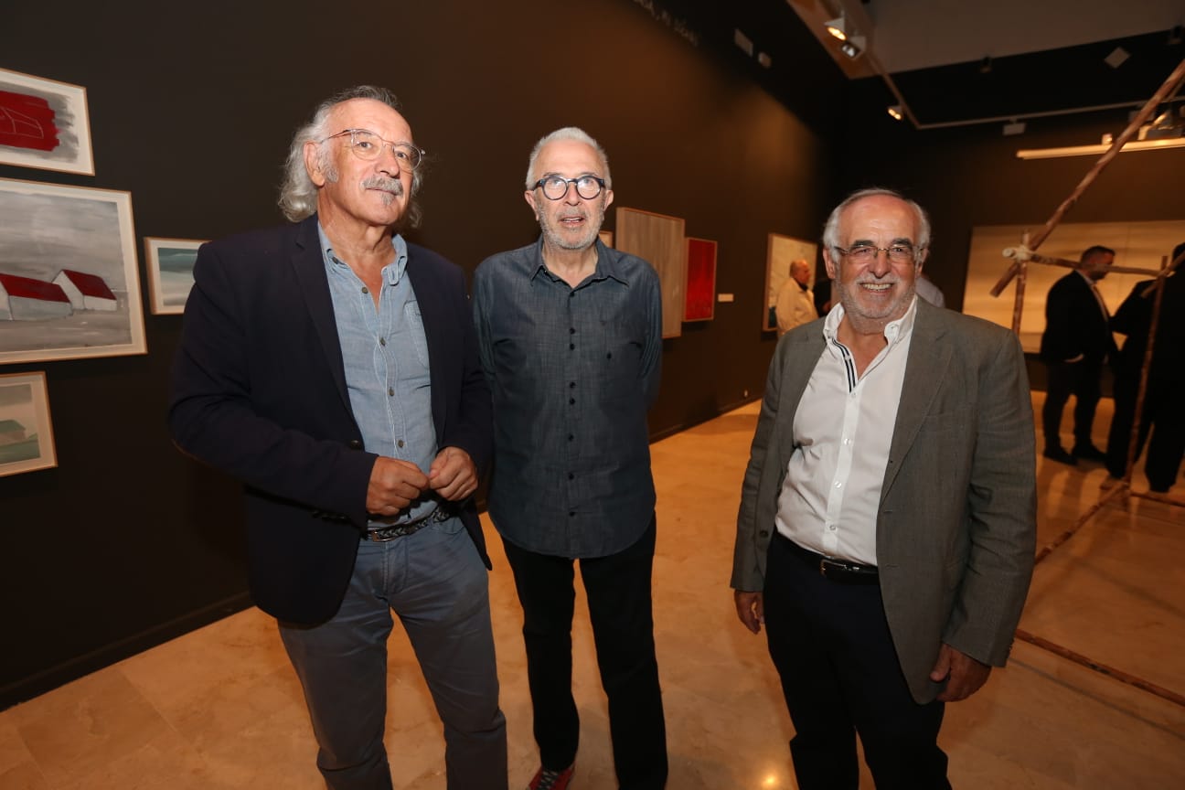 La Sala Italcable abrió sus puertas a esta su primera muestra pictórica