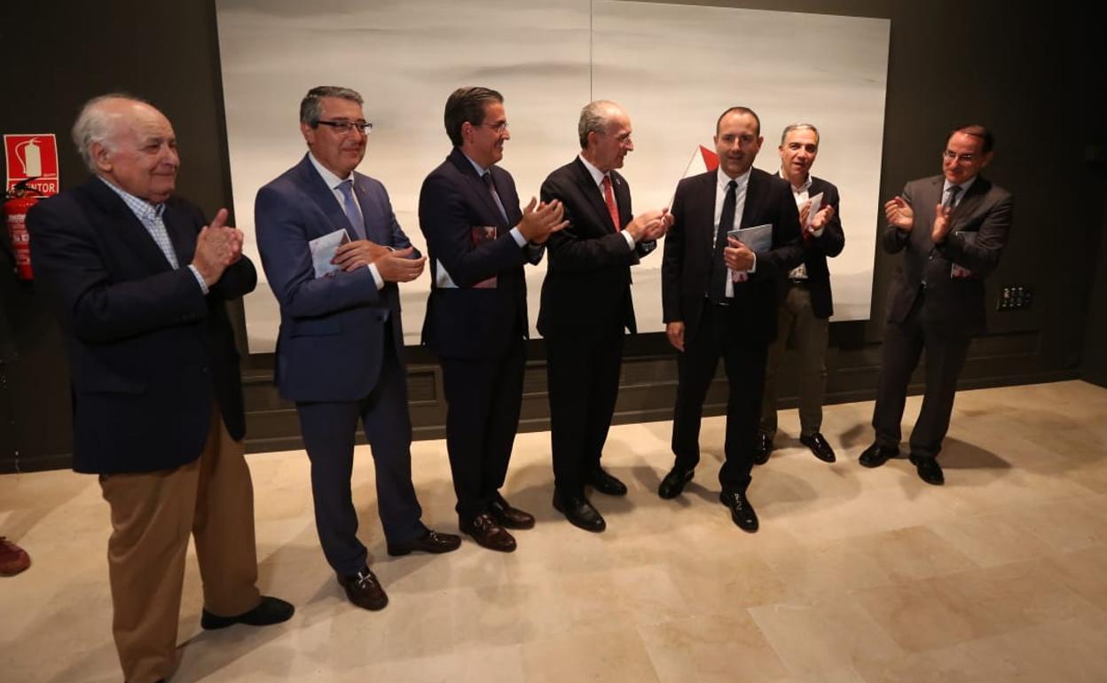 Así fue la inauguración de la exposición de Manuel Castillo en la Sala Italcable