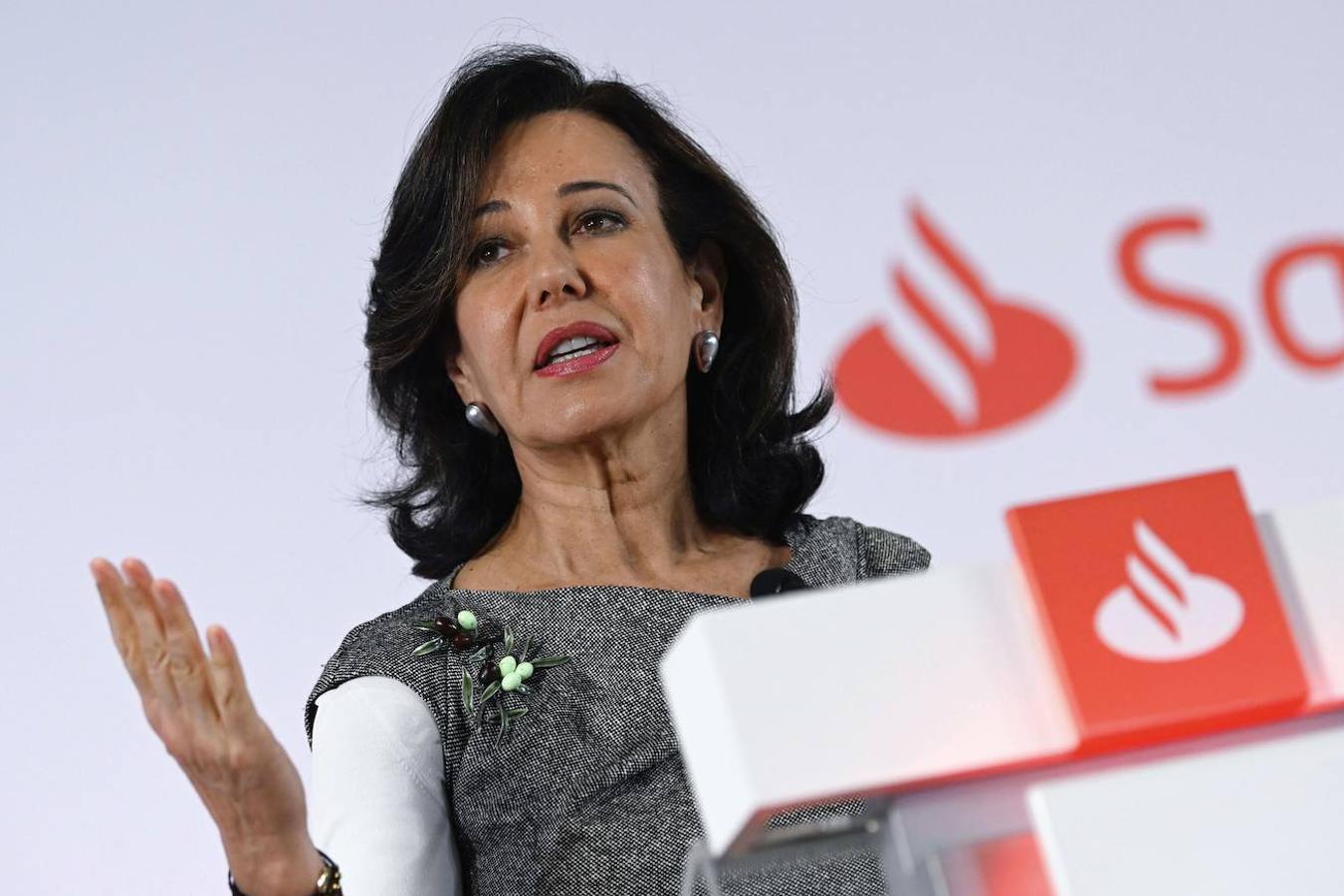 1. La presidenta del Banco Santander, Ana Botín