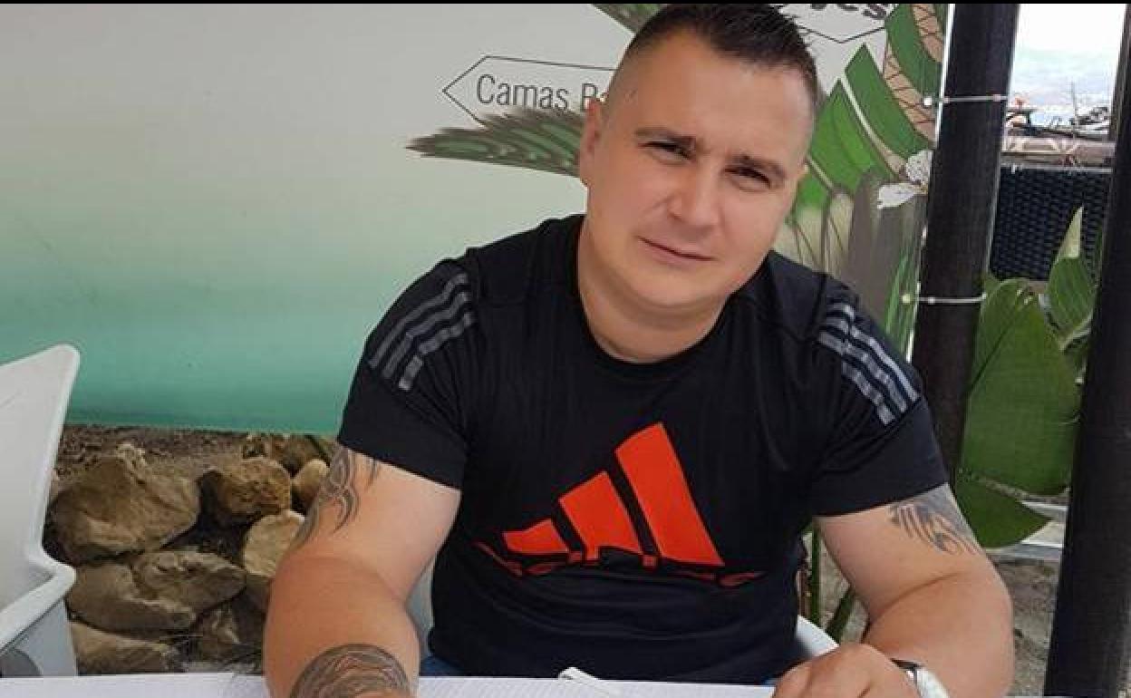 El hermano de Dana, Florin leonte, en una imagen de archivo.