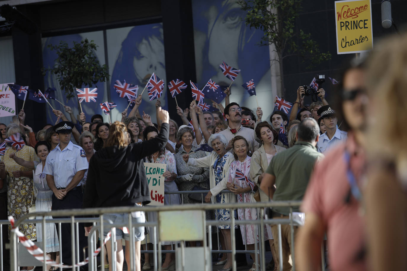 Fotos: El rodaje de &#039;The Crown&#039; por el centro de Málaga, en imágenes